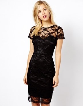 A/Wear A Wear Lace Dress - Black £15.00