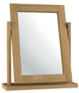 Debenhams Oak finished 'Burlington' vanity mirror