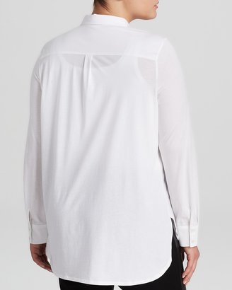 Eileen Fisher Plus Classic Collar Shirt