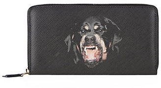 Givenchy Rottweiler Zip Around Wallet