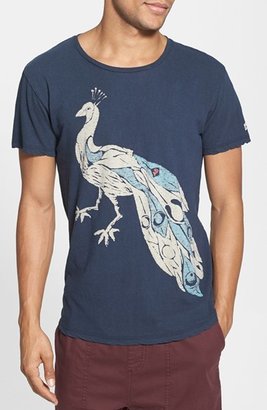 Scotch & Soda 'Peacock' Graphic T-Shirt