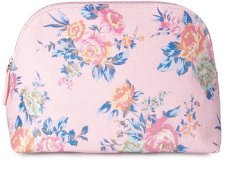 Forever 21 Fantasy Floral Midsize Cosmetic Bag