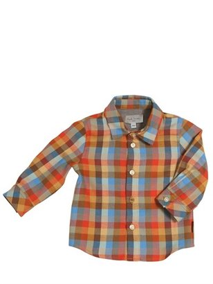 Paul Smith Junior - Check Cotton Flannel Shirt