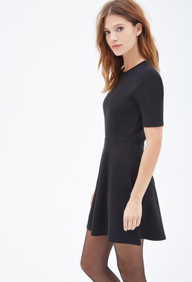 Forever 21 Knit Fit & Flare Dress