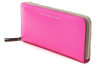 Marc by Marc Jacobs Sophisticato Colorblocked Slim Zip Wallet