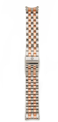 Michele Sport Sail Large Two Tone 5 Link Watch Strap