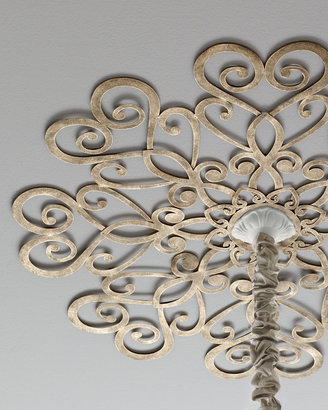 Horchow Scrolled Ceiling Medallion