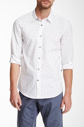 Antony Morato Printed Slim Fit Long Sleeve Shirt
