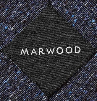 Marwood Slubbed Silk Tie