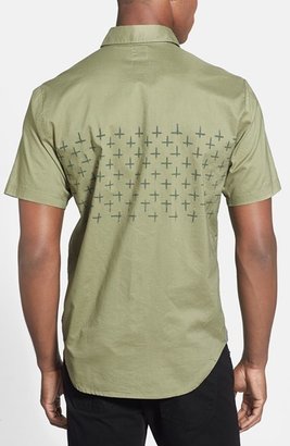 Volcom 'Weirdo' Short Sleeve Print Woven Shirt