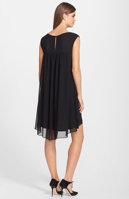 Nordstrom FELICITY & COCO Sequin Detail Chiffon Babydoll Dress Exclusive)