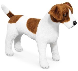 Melissa & Doug Kids' Plush Jack Russell Terrier Stuffed Toy