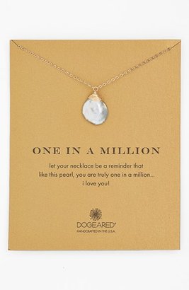Dogeared Women's 'One In A Million' Keshi Pearl Necklace