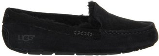 UGG Ansley Slippers Black Mono Suede