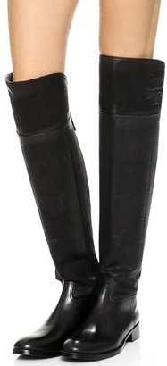 Tory Burch Simone Over the Knee Flat Boots