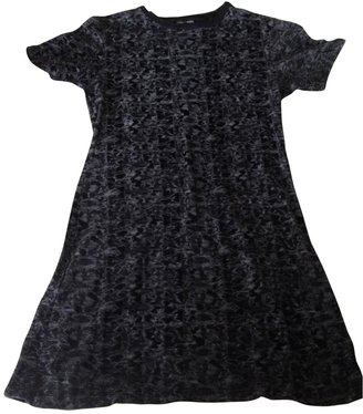 Theyskens' Theory Black Cotton Dress