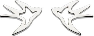 House of Fraser Dew Sterling Silver Swallow Studs
