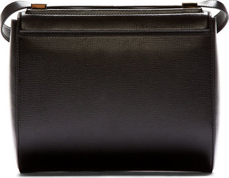 Givenchy Black Leather Pandora Box Medium Shoulder Bag