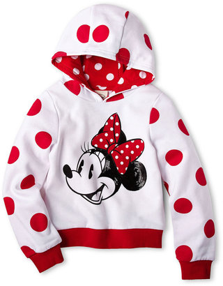 Disney Collection Red Minnie Mouse Fleece Jacket - Girls 2-10