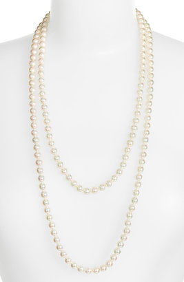 Majorica 8mm Round Pearl Endless Rope Necklace