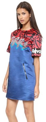 Marc by Marc Jacobs Motocross Printed Short Sleeve Dress