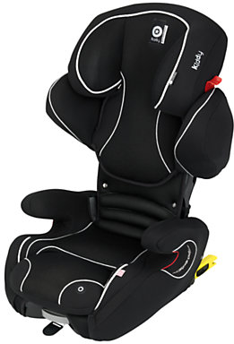 Kiddy Cruiserfix Pro Group 2/3 Car Seat, Black
