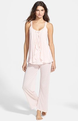 Oscar de la Renta Sleepwear 'Cascading Dots' Pajamas