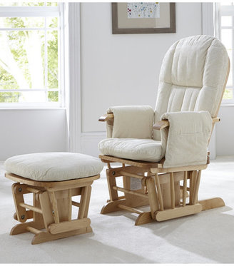 Tutti Bambini Daisy Glider Chair and Stool - Natural