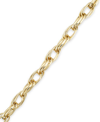 Alfani Gold-Tone Double Link Chain Bracelet