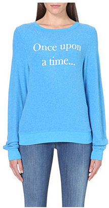Wildfox Couture Once Upon a Time jersey sweatshirt