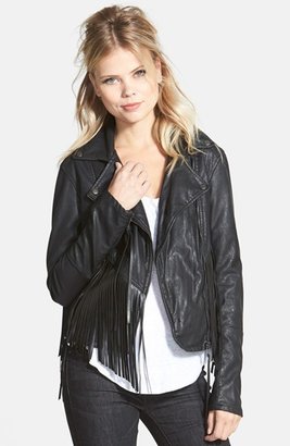 Blank NYC 'Let It Ride' Faux Leather Jacket