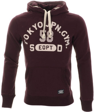 Superdry Apparatus Hooded Jumper Red