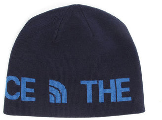 The North Face TNF Reversible Blue Beanie