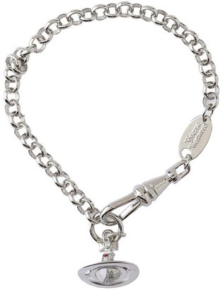 Vivienne Westwood Petite Orb Bracelet (Rhodium/Multi) - Jewelry