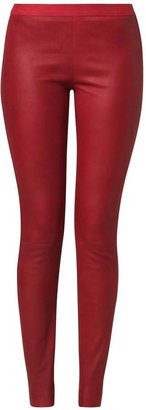 Freaky Nation CATWOMAN Leather trousers red