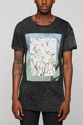 Urban Outfitters Poolhouse Watercolor Boxy Long Tee