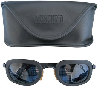 Moschino Black Metal Sunglasses
