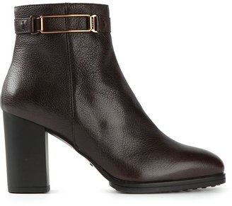 Tod's strap ankle boots