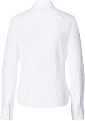 McQ Cotton Peplum Front Shirt
