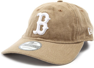 New Era Coop Team B's Canvas Adjustable Faded Cap with Leather Tie