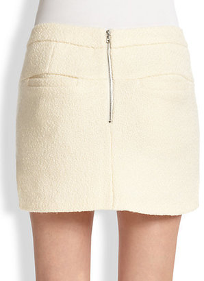 Sachin + Babi Pisa Wool Bouclé Mini Skirt