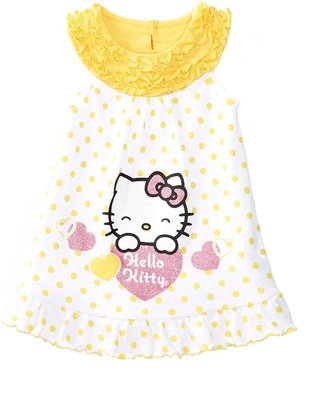 Hello Kitty Polka Dot Sundress & Bloomer Set (Baby Girls)