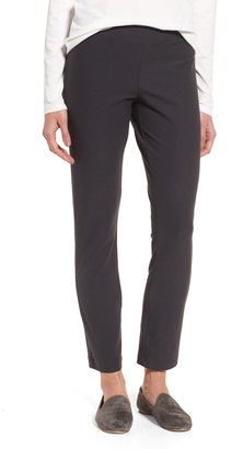 Eileen Fisher Stretch Crepe Ankle Pants