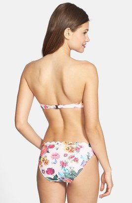 Ted Baker 'Silahh Oil Painting' Scallop Underwire Bikini Top