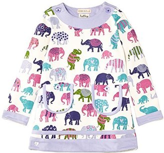 Hatley Girls Mod Neck Elephants Dress