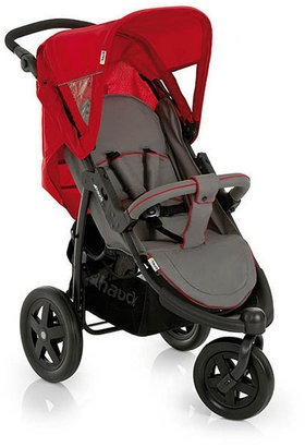 Hauck Viper Trio Set Pram and Pushchair Travel System - Charcoal & Red