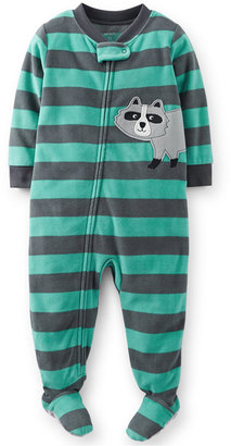 Carter's Toddler Boys' One-Piece Footed Raccoon Pajamas