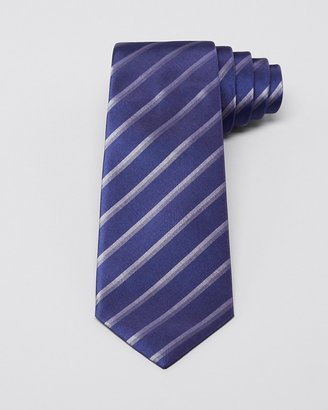 Yves Saint Laurent 2263 Yves Saint Laurent Multi Navy Stripe Skinny Tie