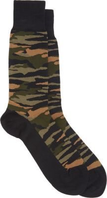 Paul Smith Camouflage-Print Socks