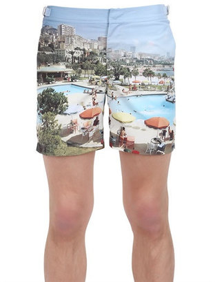 Orlebar Brown 'bulldog' Printed Swimming Shorts
